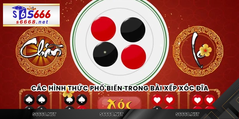 Các hình thức phổ biến trong bài xếp xóc đĩa