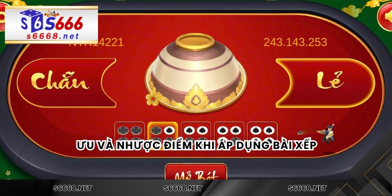 Ưu và nhược điểm khi áp dụng bài xếp